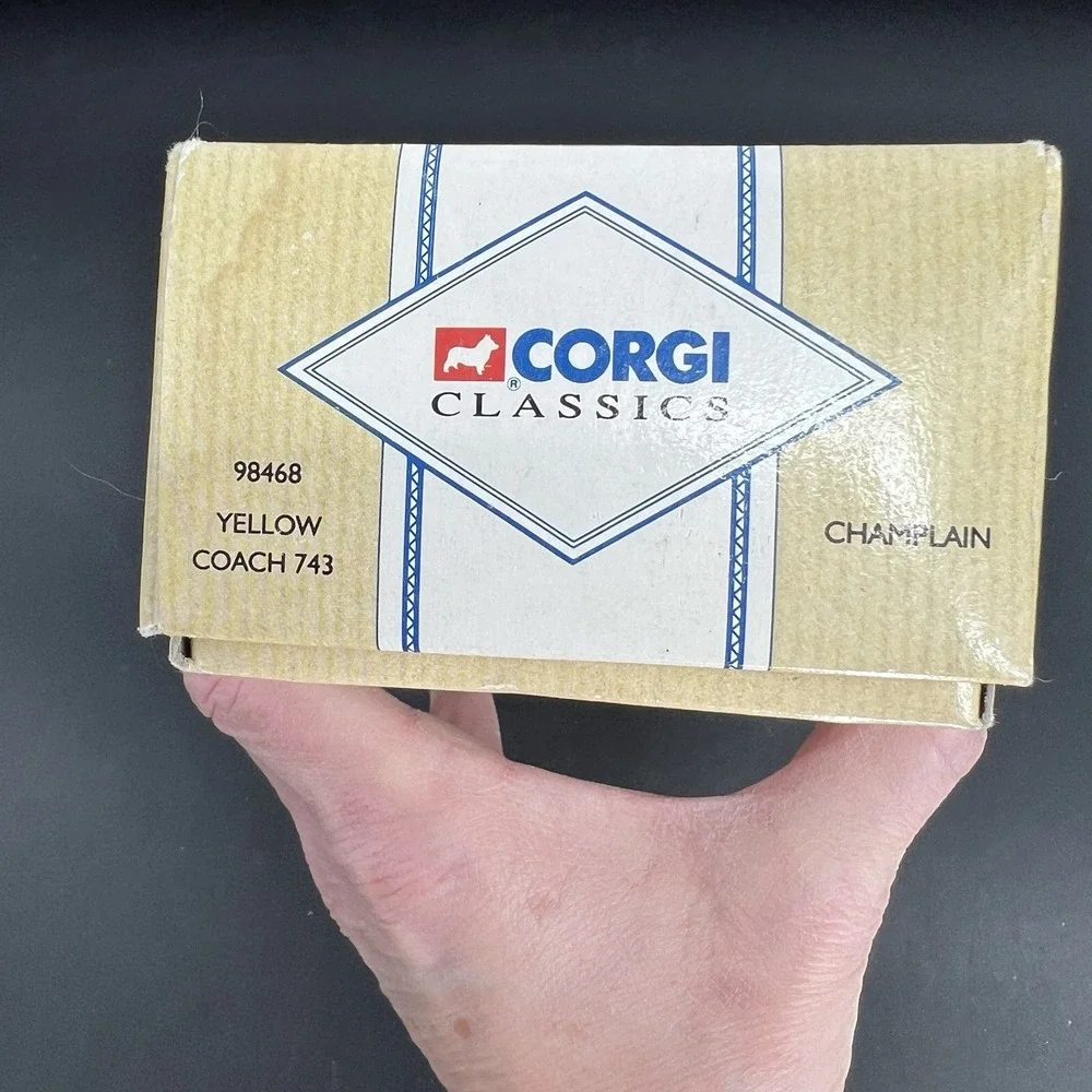 Corgi champlain yellow